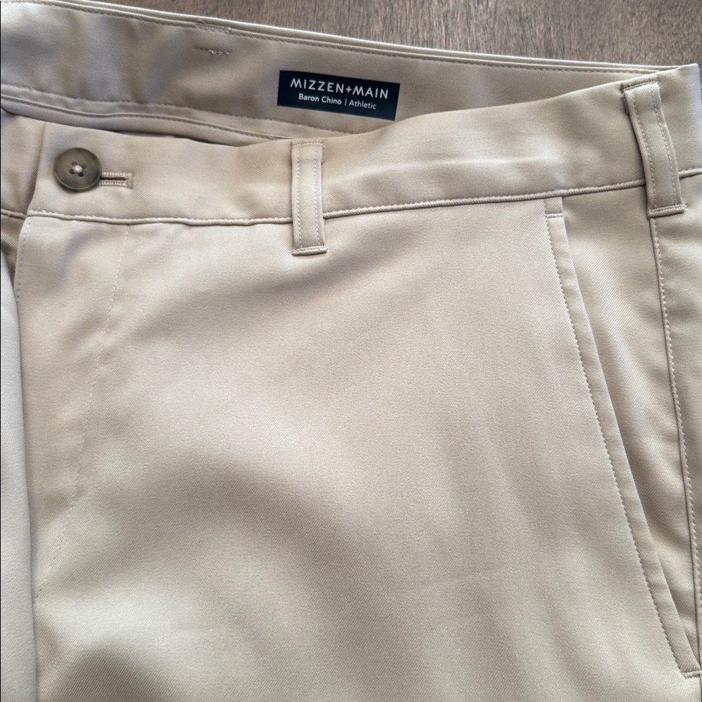 Mizzen+Main Baron Chino Pant 36W, 30 L - Picture 6 of 7